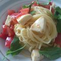 zoro_No10's cooksnap of when they made 簡単♪トマトの冷製パスタ.