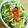 haluruw's cooksnap of when they made 変り種!?サラダうどん！.