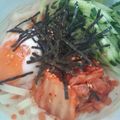 ．・★アリス★．・'s cooksnap of when they made 簡単♪豆乳とキムチの冷麺.
