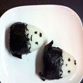 nanaming7's cooksnap of when they made ＊つけまつけガール☆ラップ付きおにぎり＊.