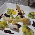 yume☆mamy's cooksnap of when they made おつまみに＊簡単カマンベールステーキ＊.