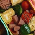 あーちゃん40's cooksnap of when they made 簡単♡お弁当にハートの玉子焼き♡.