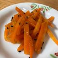 mantacarp's cooksnap of when they made にんじんだけナムル☆お弁当☆副菜☆簡単.