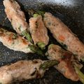 ふぁんころ's cooksnap of when they made 居酒屋気分♡アスパラまるごと♪豚つくね.
