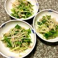 ふたごゆき's cooksnap of when they made もやしと水菜とツナの中華サラダ.
