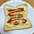 ＊なぁ＊'s cooksnap of when they made ★エッグトースト★.
