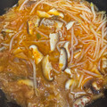 なーなちゃん's cooksnap of when they made 簡単なのに本格的！素なしで作るキムチ鍋.