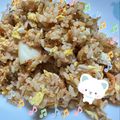 いずぅとゆーま's cooksnap of when they made ★簡単★ぱらぱら～♬♫キムチチャーハン.