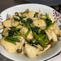 どなこ＊'s cooksnap of when they made ほうれん草と鶏胸肉炒め.
