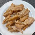 ポムポムポヨコ's cooksnap of when they made やげん軟骨のにんにく白だし焼き.