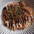 デコえみ's cooksnap of when they made 米粉de春キャベツとチーズのお好み焼き風.