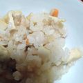 あかぷり's cooksnap of when they made たけのこと鶏肉の簡単炊き込みご飯.