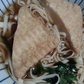 くりしぃ's cooksnap of when they made 甘辛厚揚げうどん.