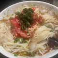 トコタン's cooksnap of when they made トマツナそうめん.