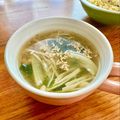 ねっちゃんっ's cooksnap of when they made えのきレタスわかめの食物繊維スープ♪.