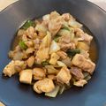 Shoppy's cooksnap of when they made 鶏もも肉と玉ねぎピーマンのカレー炒め.