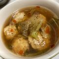 mahotere's cooksnap of when they made 肉団子と白菜の春雨スープ.