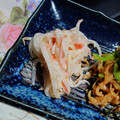 ♡Catherine's cooksnap of when they made レンジ４分！もやしカニカマ胡麻マヨサラダ.