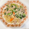 パインクリームソーダ's cooksnap of when they made 名古屋名物！台湾ラーメン風焼きそば.