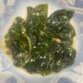 赤蜻蛉's cooksnap of when they made わかめの酢味噌和え.
