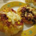 miyuki12's cooksnap of when they made 天板で南瓜生地のシメジピザとフォカッチャ.
