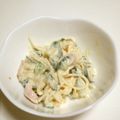 sou＆tuki's cooksnap of when they made ☆マロニーちゃんのゴマみそネーズ和え☆.