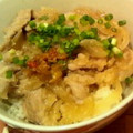 アコンク's cooksnap of when they made □■簡単おいしい！おろし玉ねぎで豚丼■□.