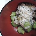 viviray221's cooksnap of when they made そら豆とジャコの混ぜご飯.