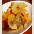 吹田のちえこ's cooksnap of when they made あじと彩り野菜の南蛮漬け.