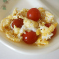 dorafan's cooksnap of when they made ミニトマトとたまごの簡単炒め.