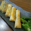 ふるびあ's cooksnap of when they made ネバネバ納豆チーズ春巻き.