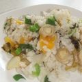 きらり流れ星's cooksnap of when they made ☆簡単☆炊飯器でアスパラのバターライス.