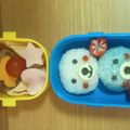 マカブラさん's cooksnap of when they made ☆キャラ弁☆簡単 遠足弁当in水族館.
