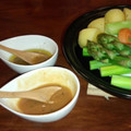ましゅ８３'s cooksnap of when they made 蒸し野菜の３種ソース.