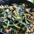 ♥ＩＺＵ♥'s cooksnap of when they made 給食の味☆いり卵ほうれん草.