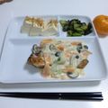ピヨ次郎's cooksnap of when they made 鮭のムニエルホワイトソースがけ.