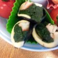 行貫ママ's cooksnap of when they made お弁当に♪おひたしdeチーズ海苔巻き☆.