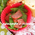 アユえもん's cooksnap of when they made お弁当に♡さやえんどうとハムの醤油炒め♡.