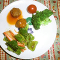 yama_miu's cooksnap of when they made 簡単☆カニカマとピーマンの炒め物.