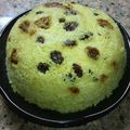 しょこらman's cooksnap of when they made レンジでスグに♪黒糖きなこＤＥ蒸しパン♪.