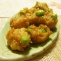 caramel-cookie's cooksnap of when they made 試して絶品☆カリッともちもち鶏挽肉の唐揚.