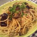 福福弐番館's cooksnap of when they made なすとひき肉の甘辛パスタ.