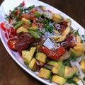 春ひなた's cooksnap of when they made ポキとロミサーモン☆チコリのサーフボード.