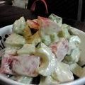 naokoman's cooksnap of when they made アボカド入りサラダ.