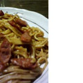 oO霄Oo's cooksnap of when they made 簡単☆定番☆トマトとチーズのパスタ.