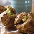 ひろみつばち's cooksnap of when they made ✿抹茶シュー✿カスタード＆抹茶クリーム.