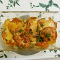 ダックスプードル's cooksnap of when they made トマトとポテトのオーブン焼き.