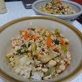 もびぃ's cooksnap of when they made チンゲン菜と鶏ひき肉のピリ辛丼☆.