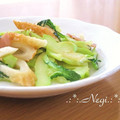 矢切のねぎちゃん's cooksnap of when they made ブロッコリーの茎とちくわのきんぴら.