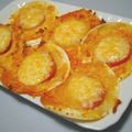 勇気凛りん岸田夕子's cooksnap of when they made 載せて焼くだけ♪餃子の皮ピザ.